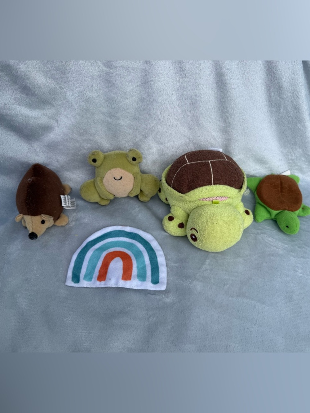 Baby Plush Toy Bundle frog, turtle and more